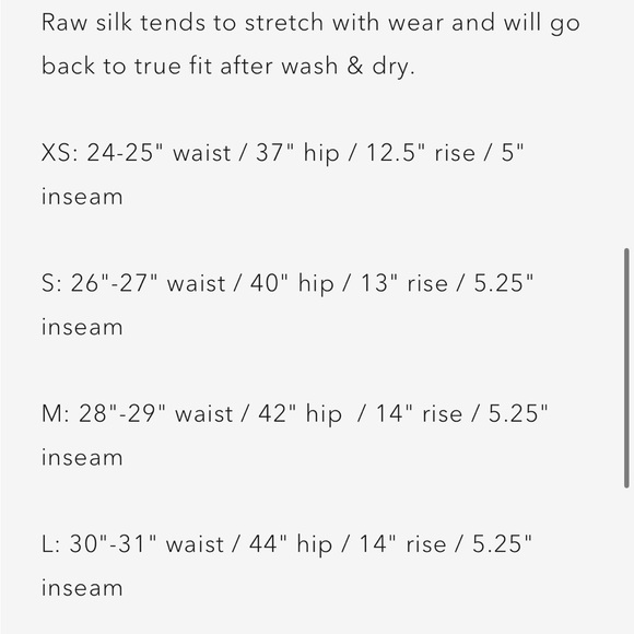 Na Nin raw silk Townes shorts - Picture 3 of 3